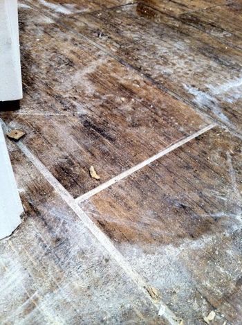 Porcelain Tiles Back To Brand New Again After Sloppy Construction Work! Our Clients Were So Happy